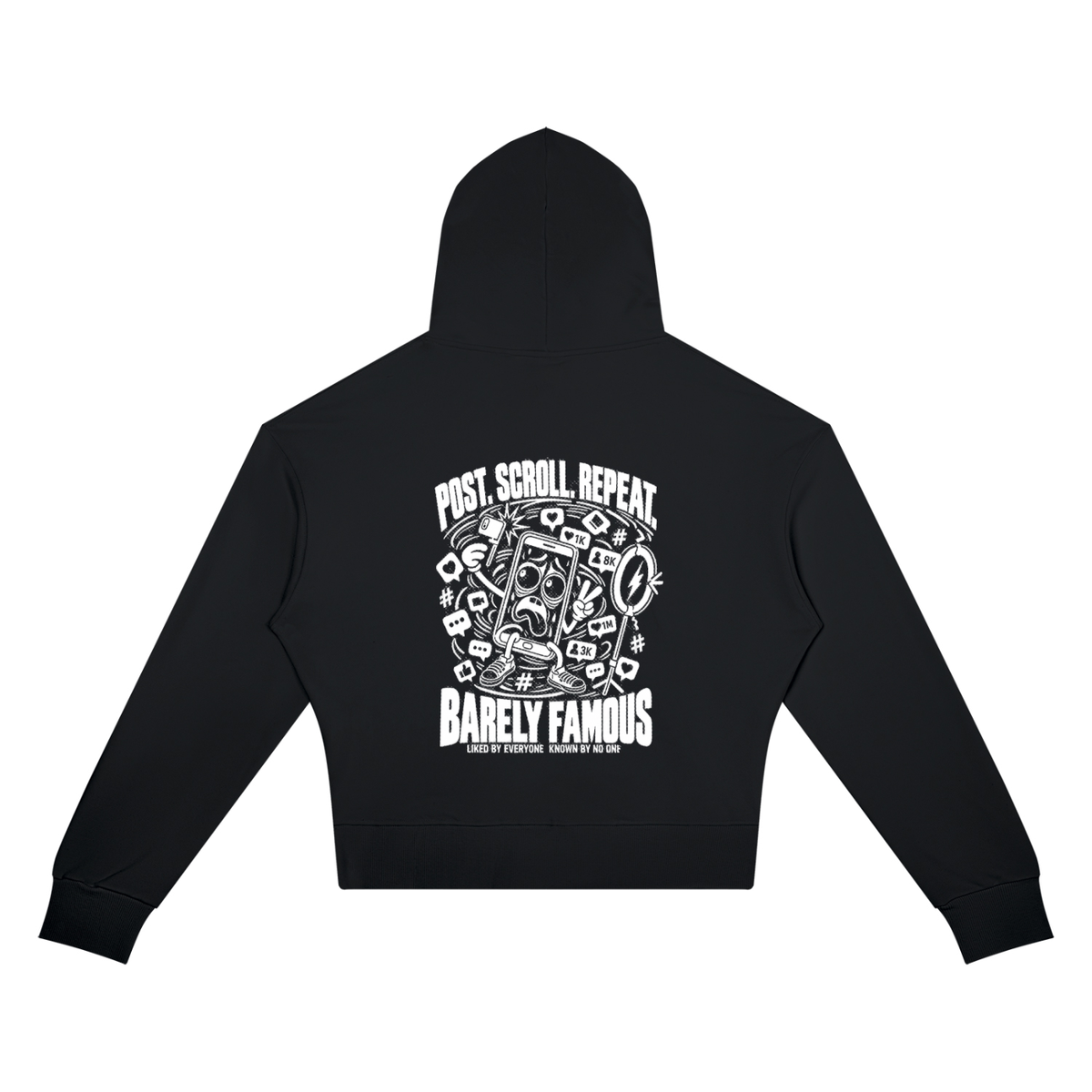 Women’s Crop Drop Shoulder Hoodie