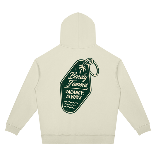 Barely Famous Collegiate Oversized Hoodie – Beige