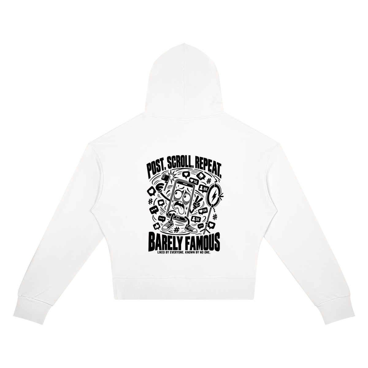 Women’s Crop Drop Shoulder Hoodie