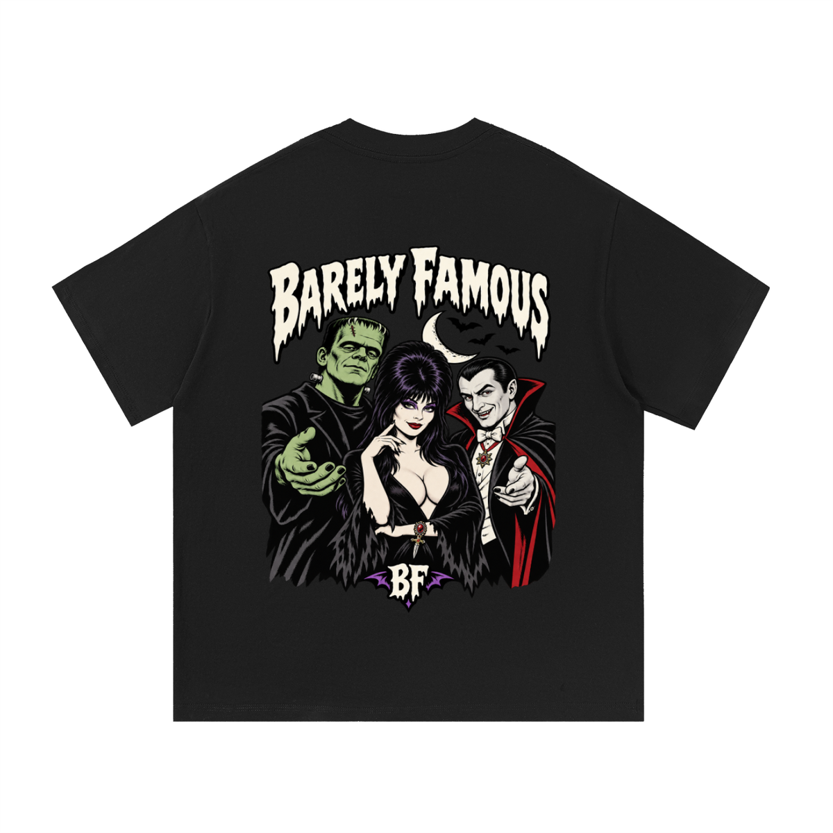 Barely Famous Key Tag T-Shirt – Black