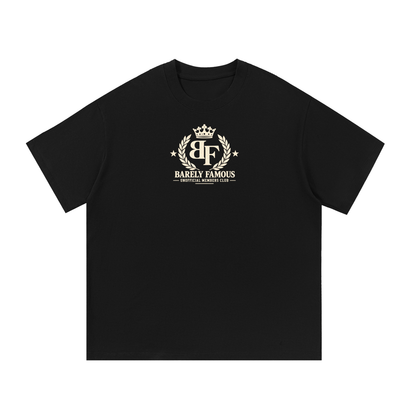 Barely Famous Crown Crest Members Club T-Shirt – Black