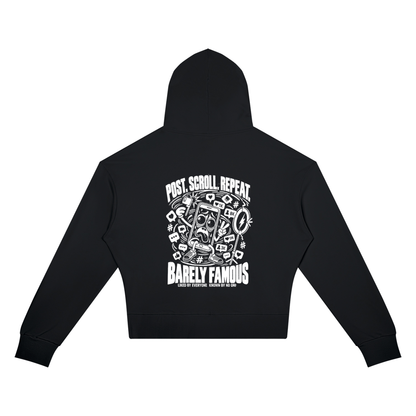 Women’s Crop Drop Shoulder Hoodie