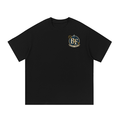 Barely Famous Benjamin Crest T-Shirt – Black