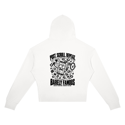 Women’s Crop Drop Shoulder Hoodie